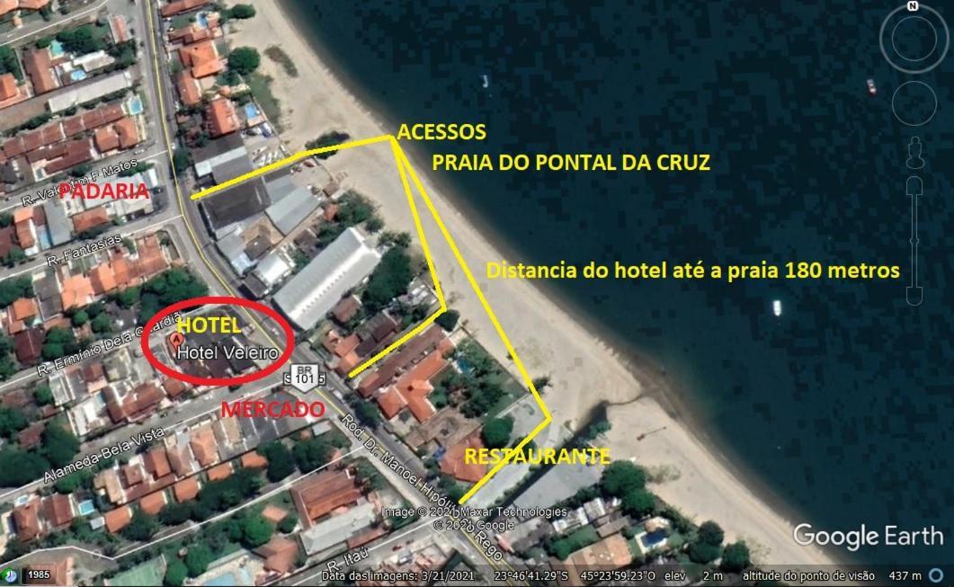 Hotel Veleiro Sao Sebastiao  Esterno foto